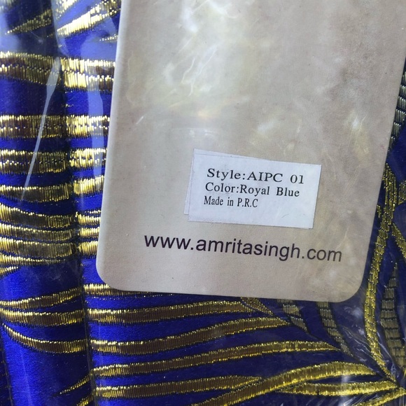 💙💙💙 Royal Blue Embroidered Tablet Sleeve 💙💙💙 - Picture 4 of 5